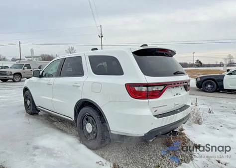 2021 Dodge Durango Pursuit z USA, uszkodzony, nr VIN 1C4SDJFT9MC659302